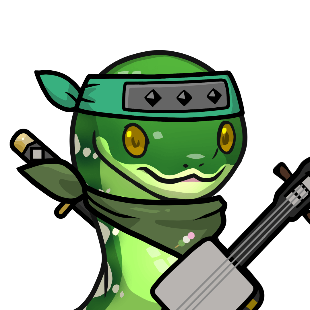 Orochi-Cute little greenie #10149