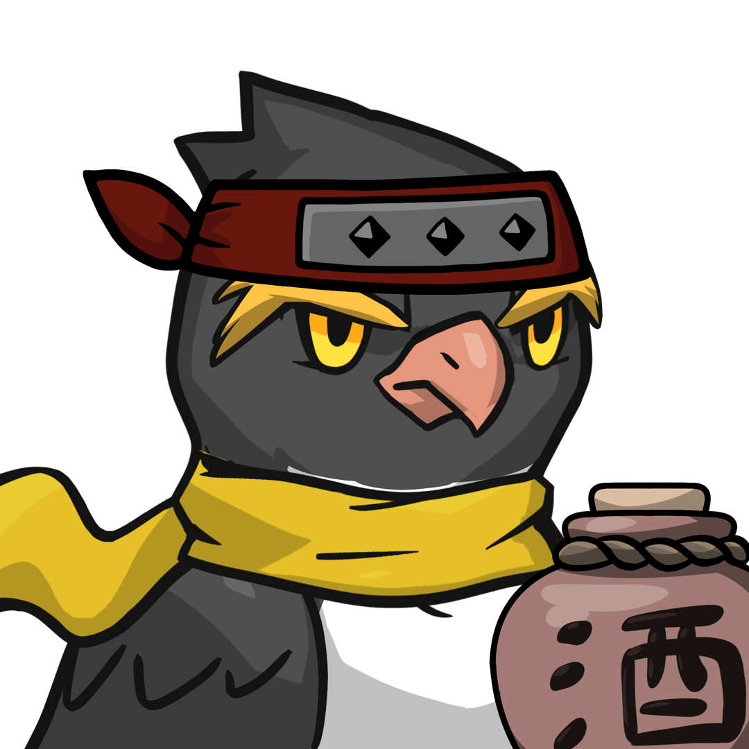 Narukami-Rockhopper penguin #10204
