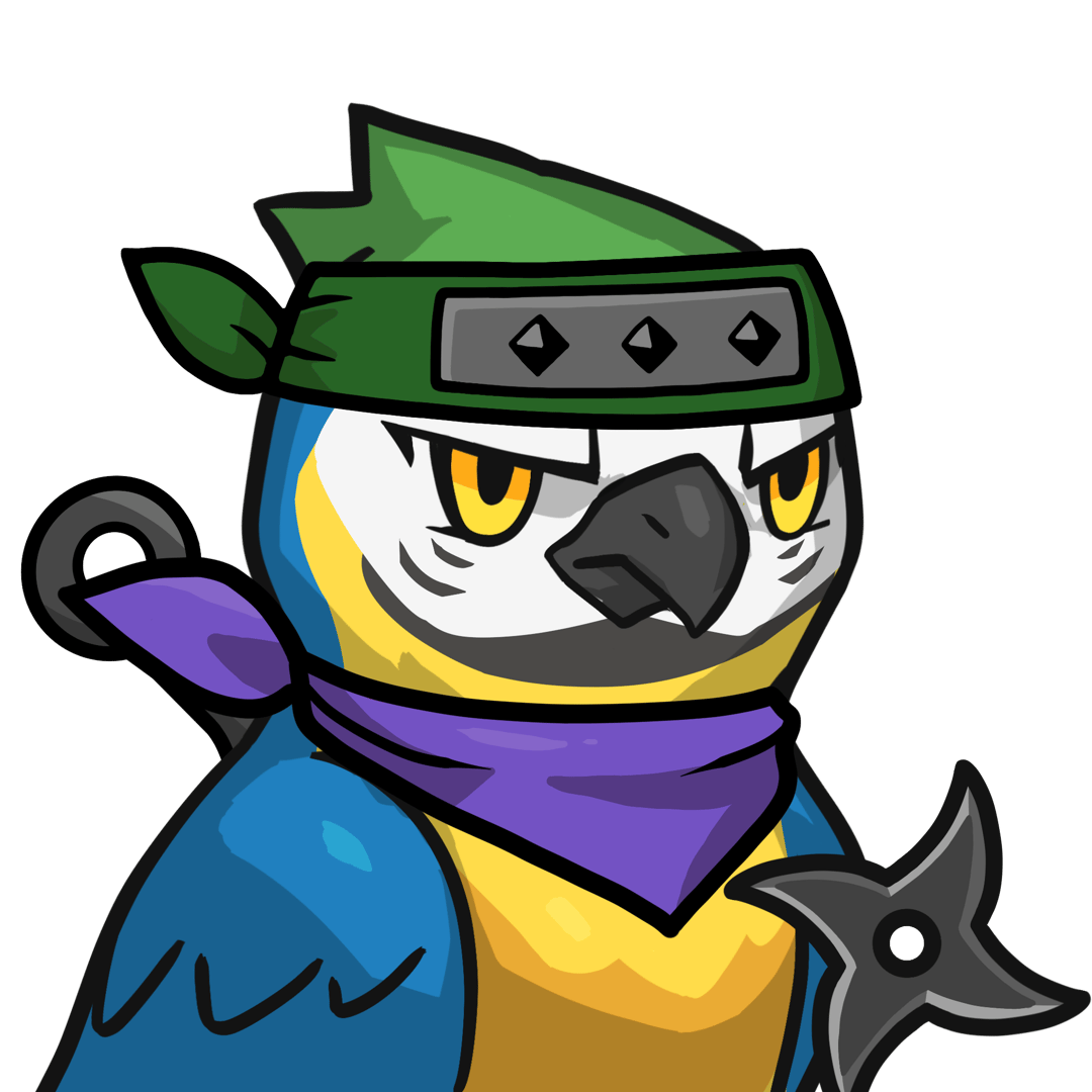 Narukami-Blue-and-white macaw #10247