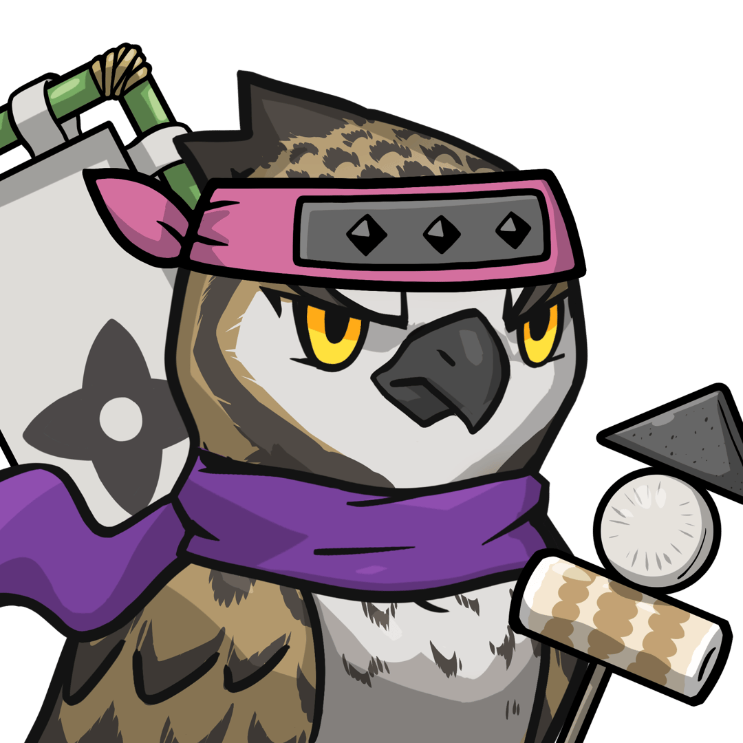 Narukami-Horned owl #11132