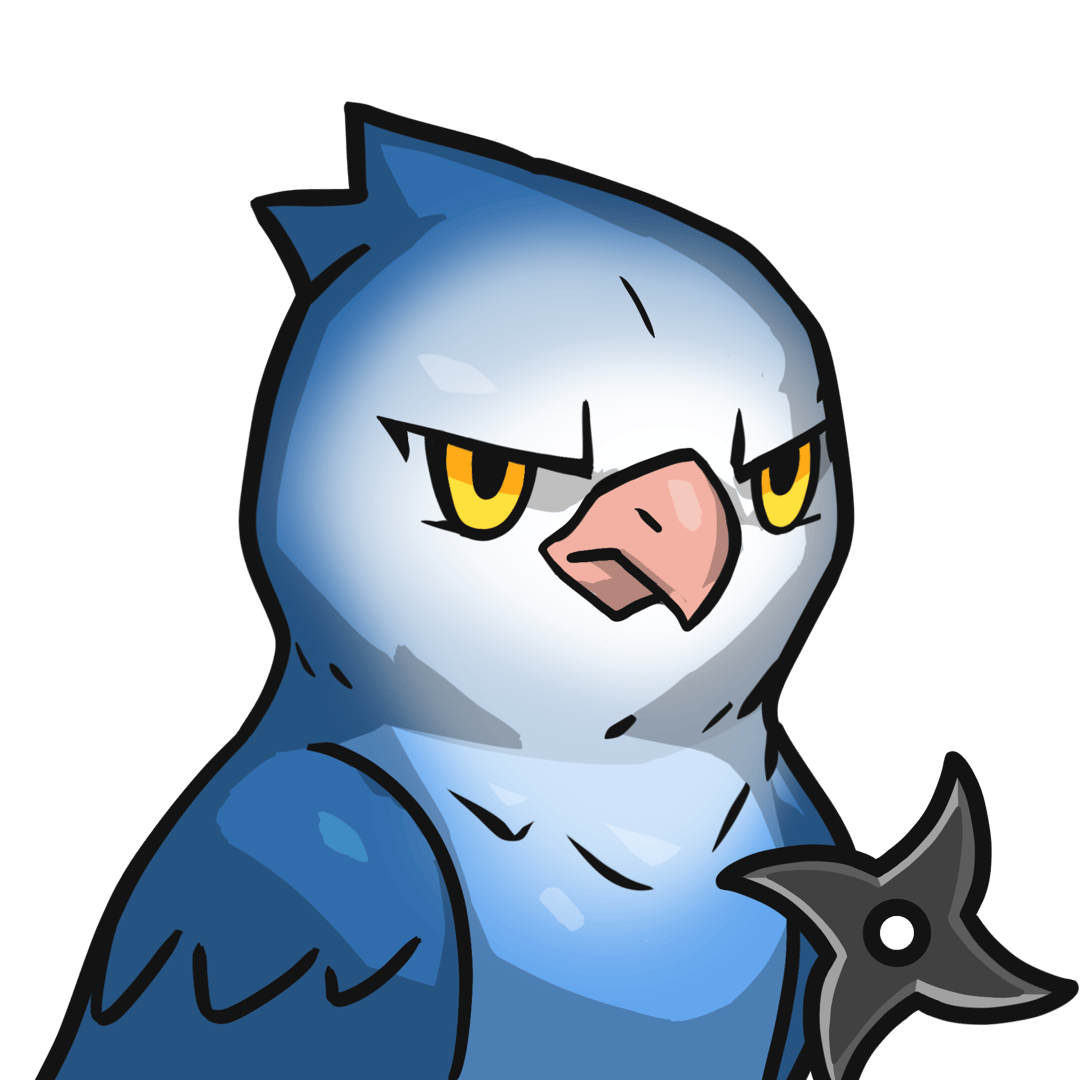 Narukami-Rosy-faced lovebird(blue) #11174