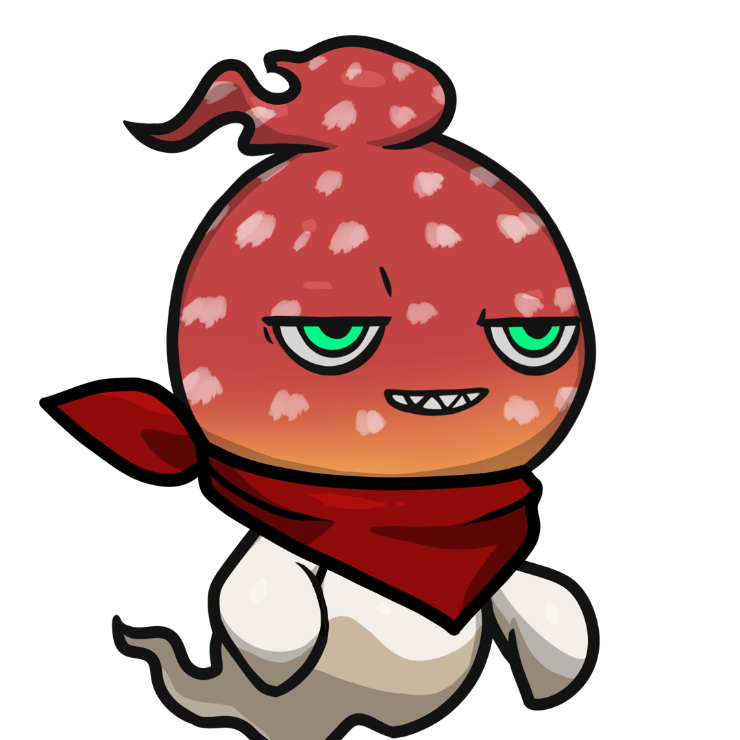 Mitama-Red Mushroom #11256