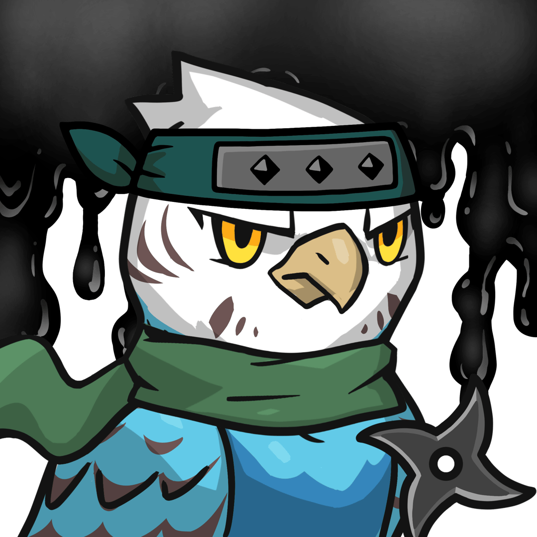 Narukami-Blue budgie #11267