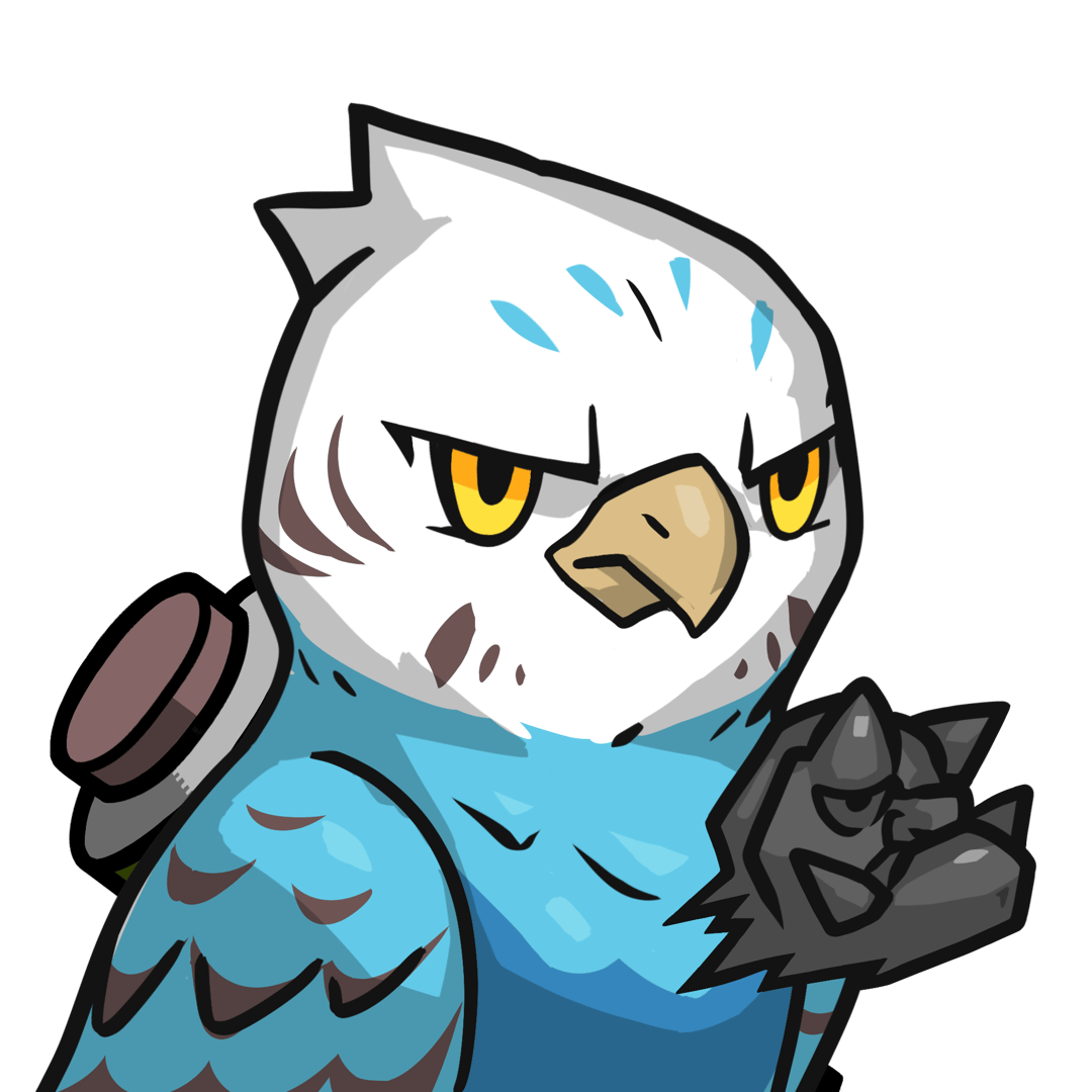 Narukami-Blue budgie #11291