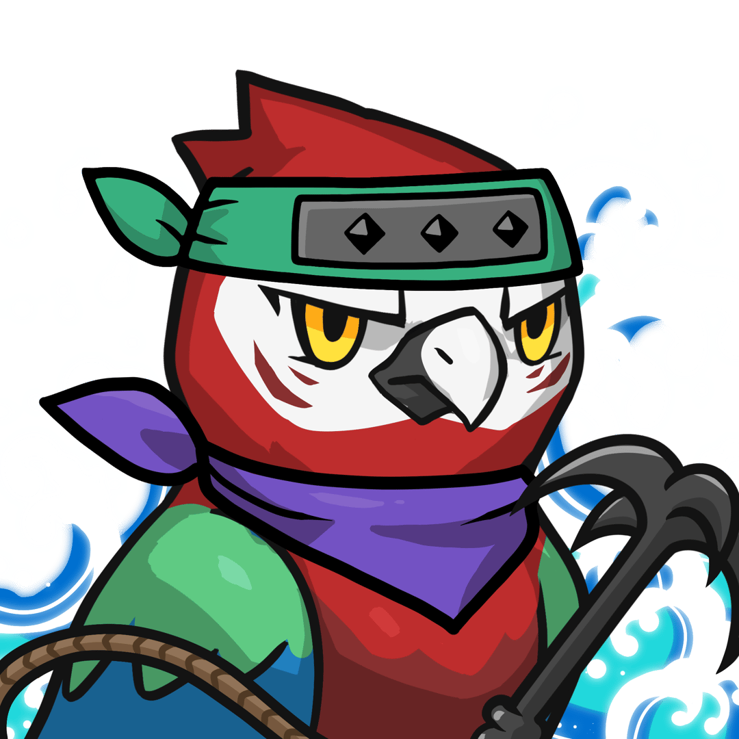 Narukami-Scarlet macaw #11666