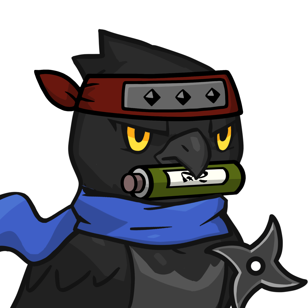 Narukami-Crow(scroll) #11819