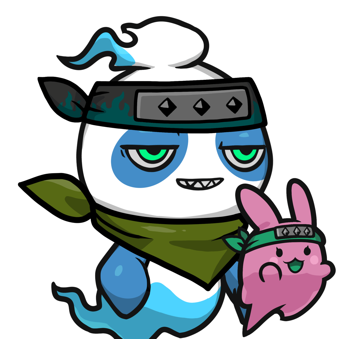 Mitama-Blue panda #12497