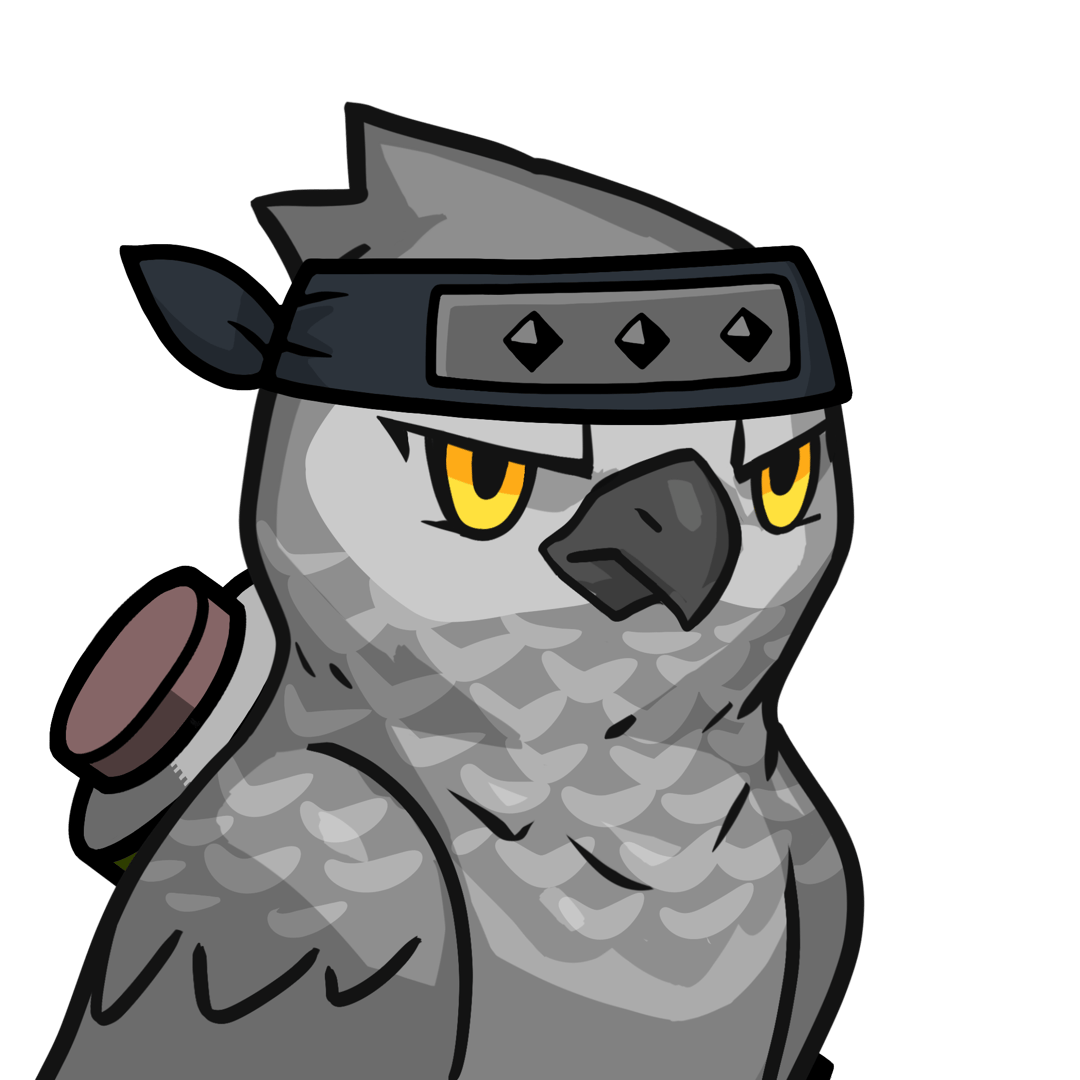 Narukami-Grey parrot #12586