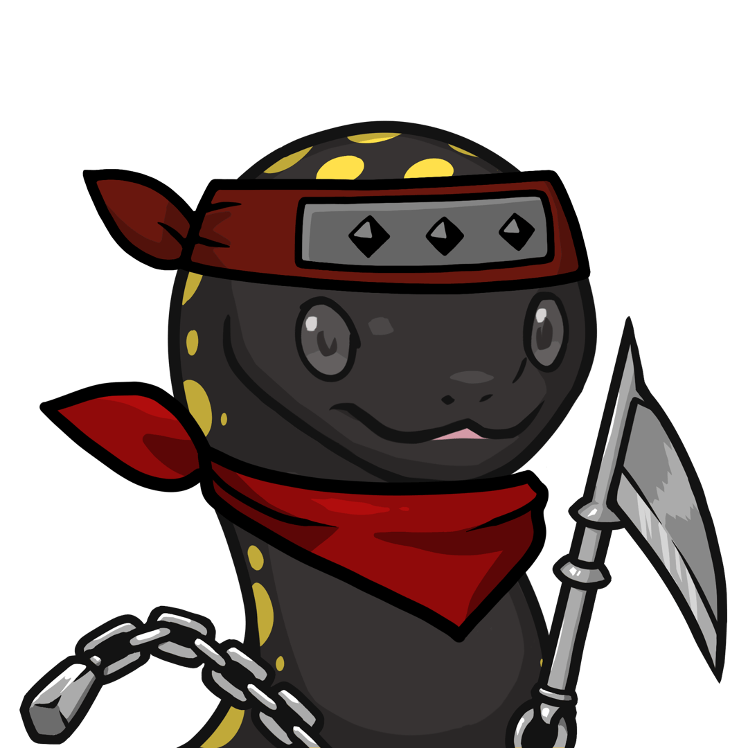Orochi-Pointed salamander #12624