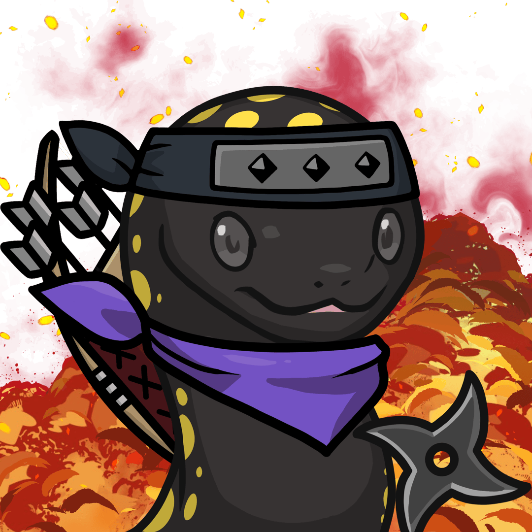 Orochi-Pointed salamander #12663