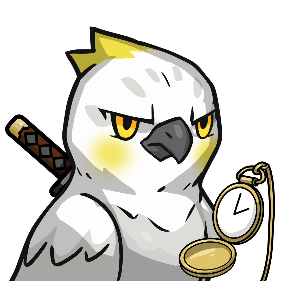 ［Locked］Narukami-Yellow-crested cockatoo #12684