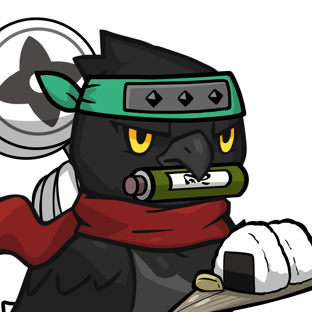 Narukami-Crow(scroll) #12857