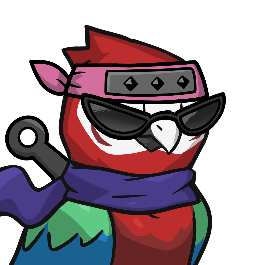 Narukami-Scarlet macaw #13360