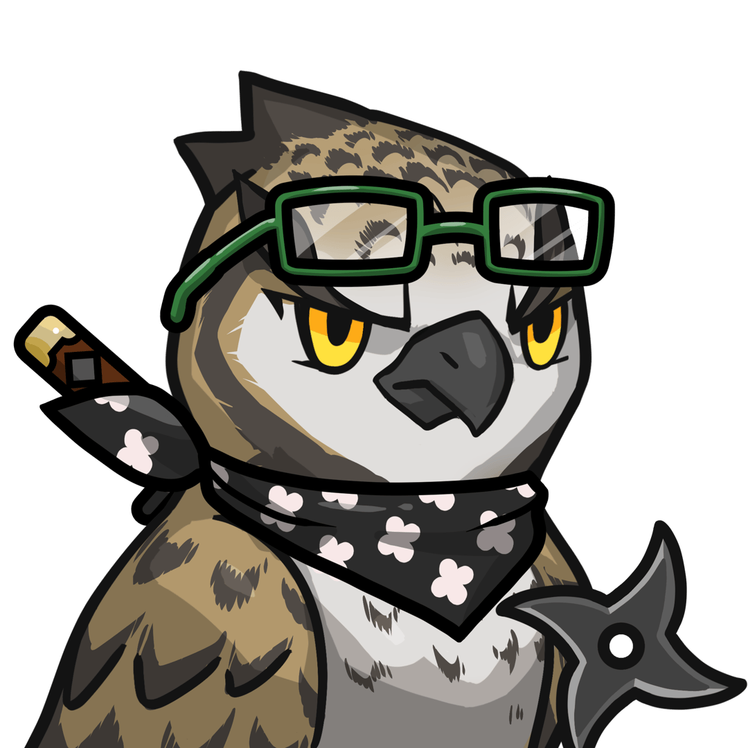 Narukami-Horned owl #13625