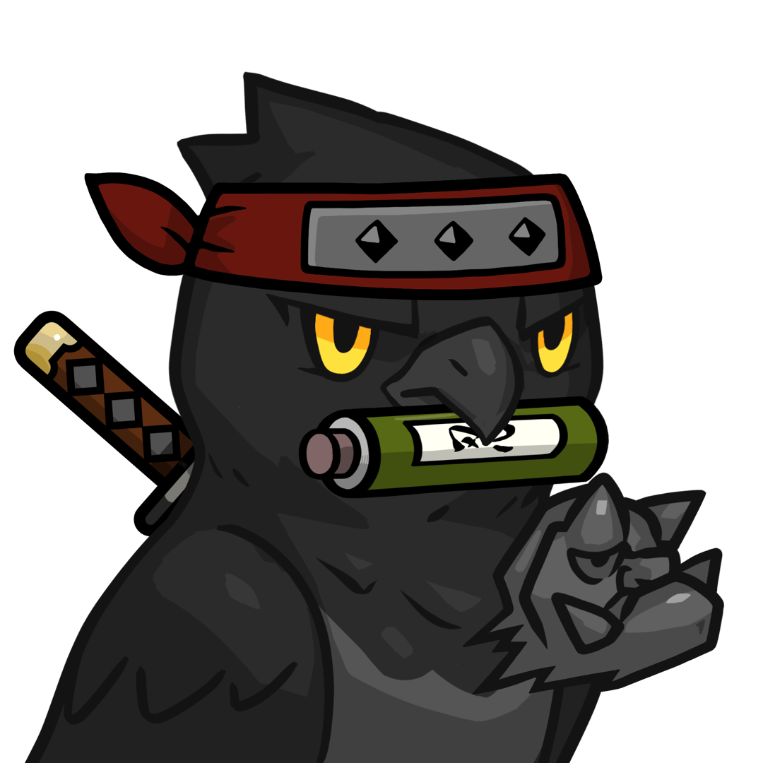 Narukami-Crow(scroll) #13867