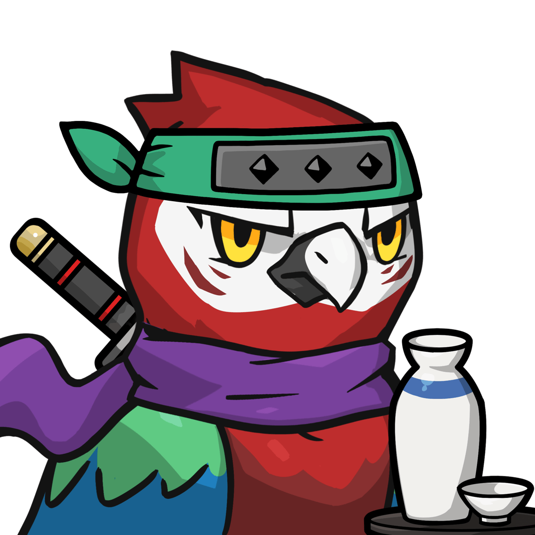 Narukami-Scarlet macaw #01402