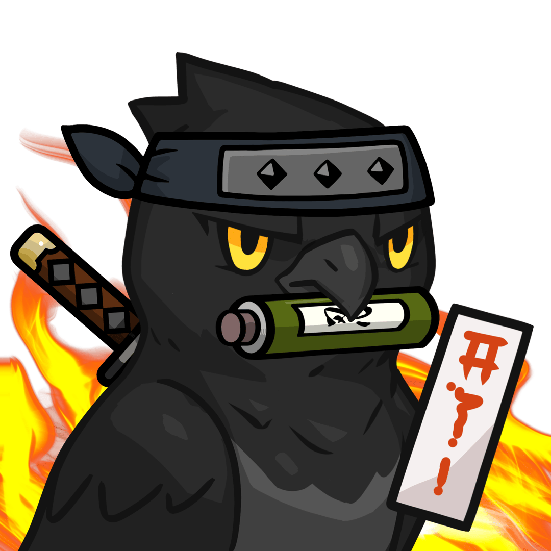 Narukami-Crow(scroll) #14227