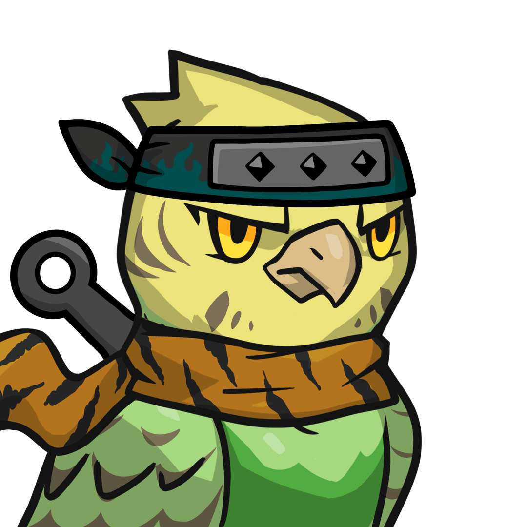Narukami-Yellow budgie #14357