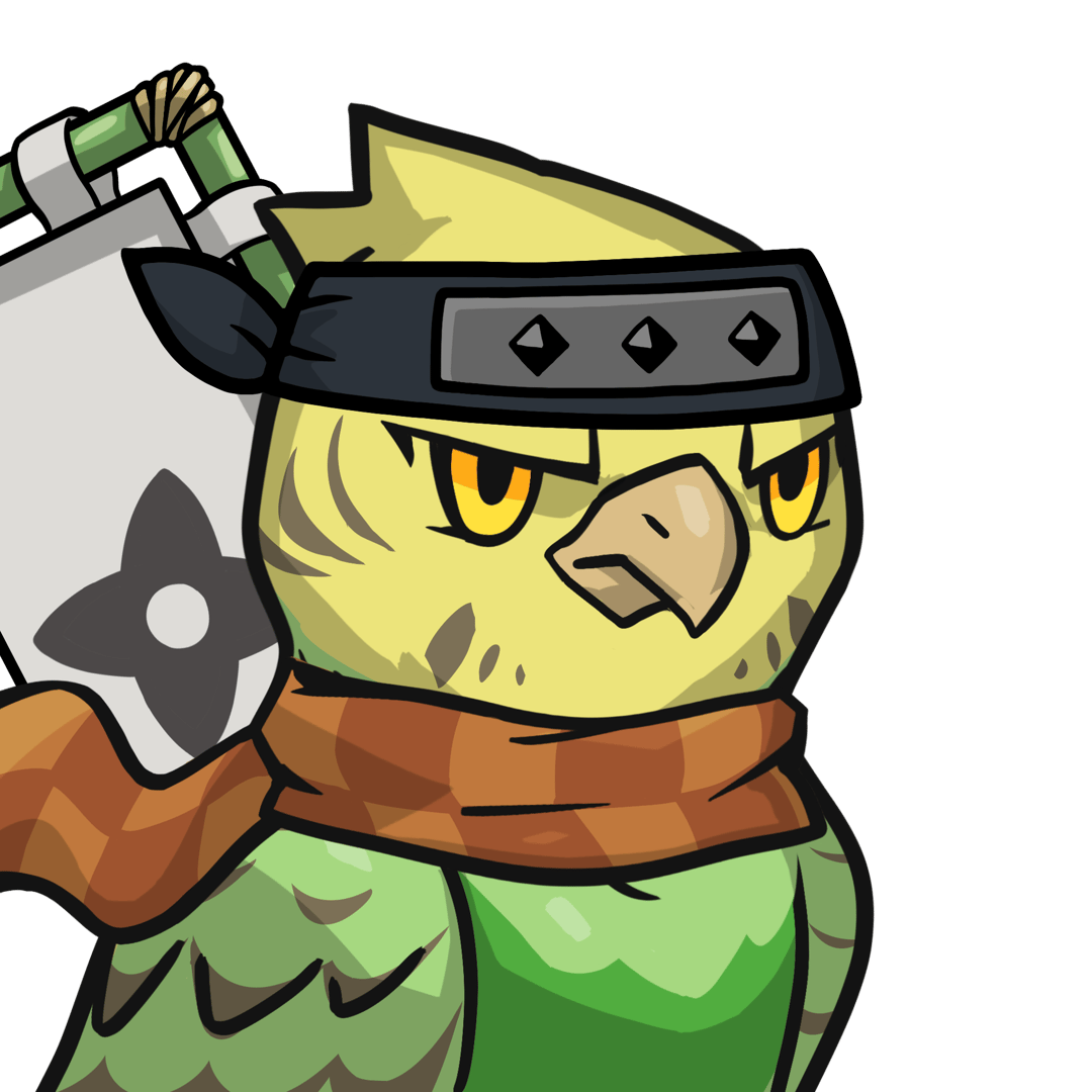 Narukami-Yellow budgie #14626