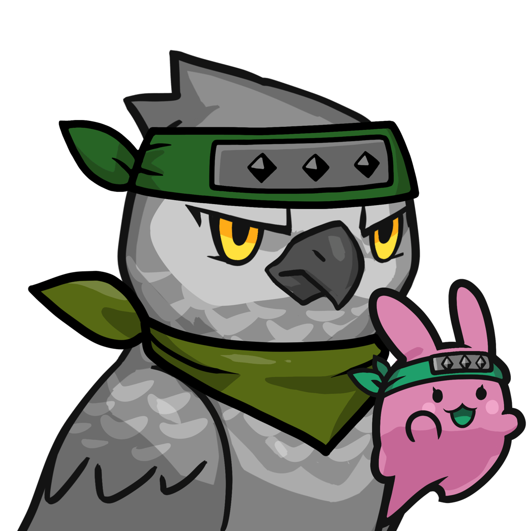 Narukami-Grey parrot #14700