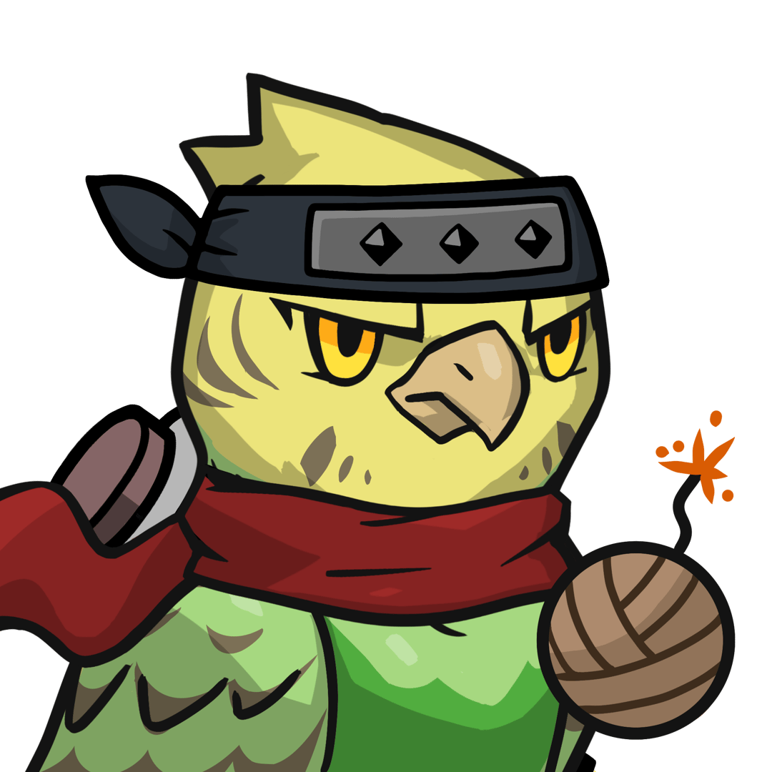 Narukami-Yellow budgie #14869
