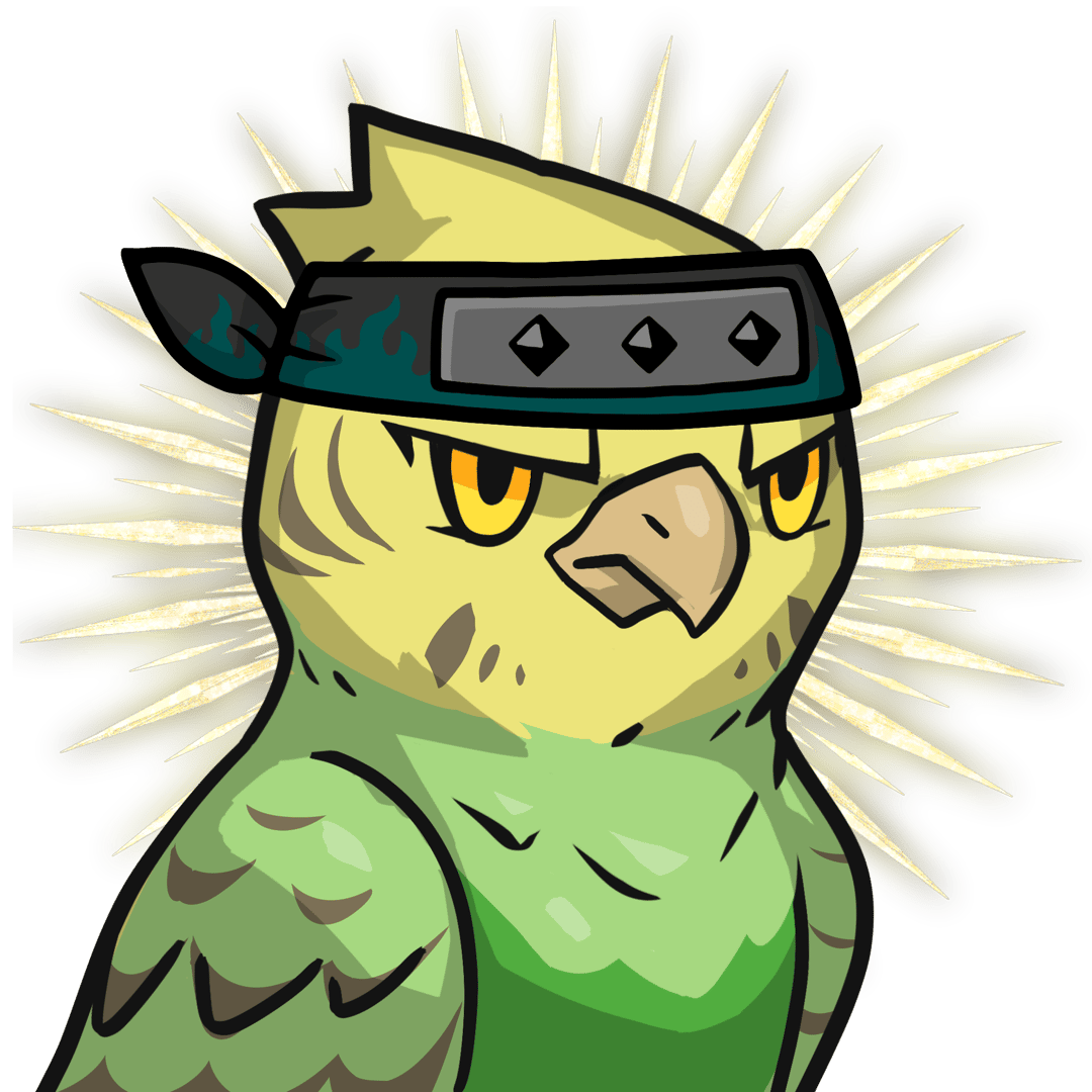 Narukami-Yellow budgie #14889