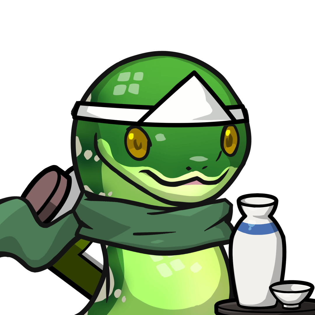 Orochi-Cute little greenie #14900