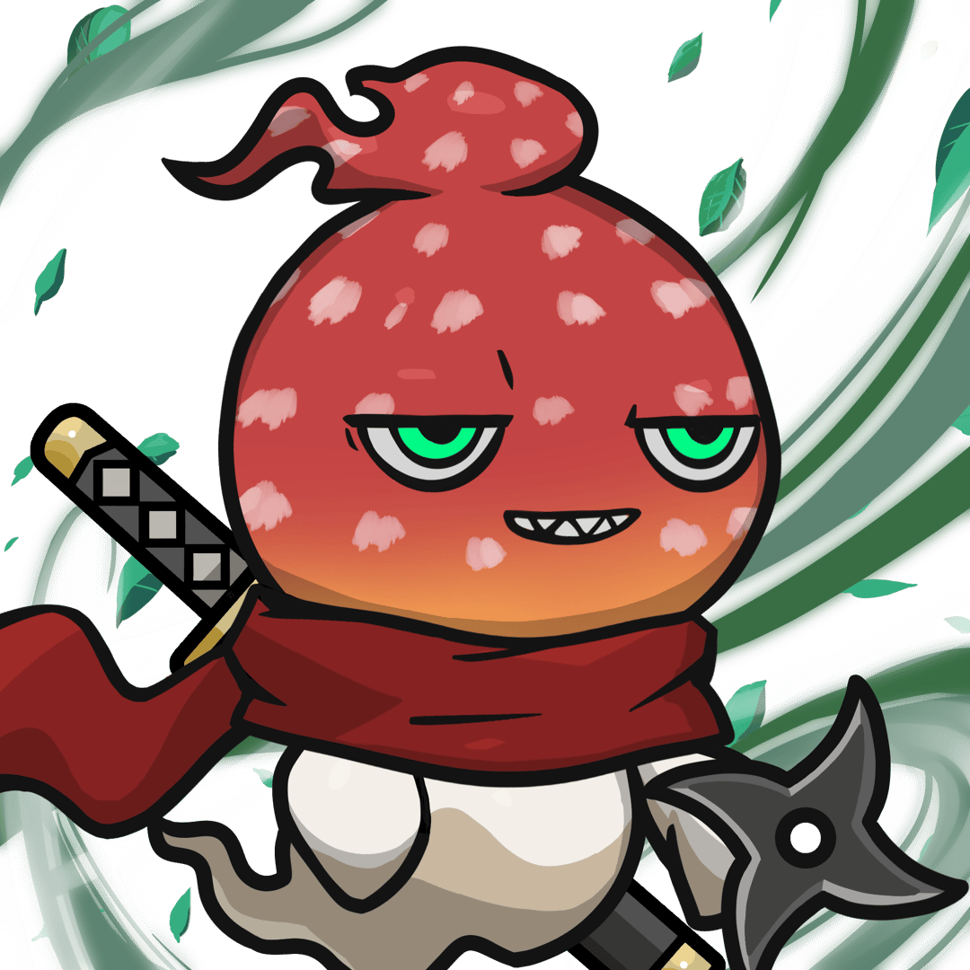 Mitama-Red Mushroom #15018