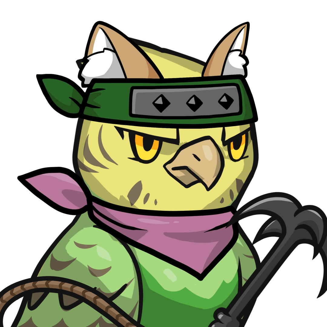 Narukami-Yellow budgie #15291