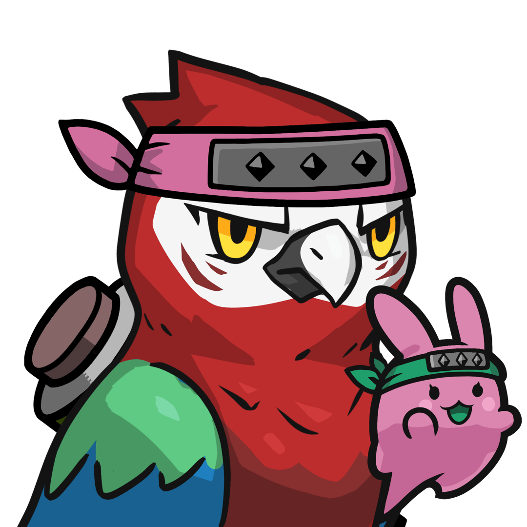 Narukami-Scarlet macaw #15305
