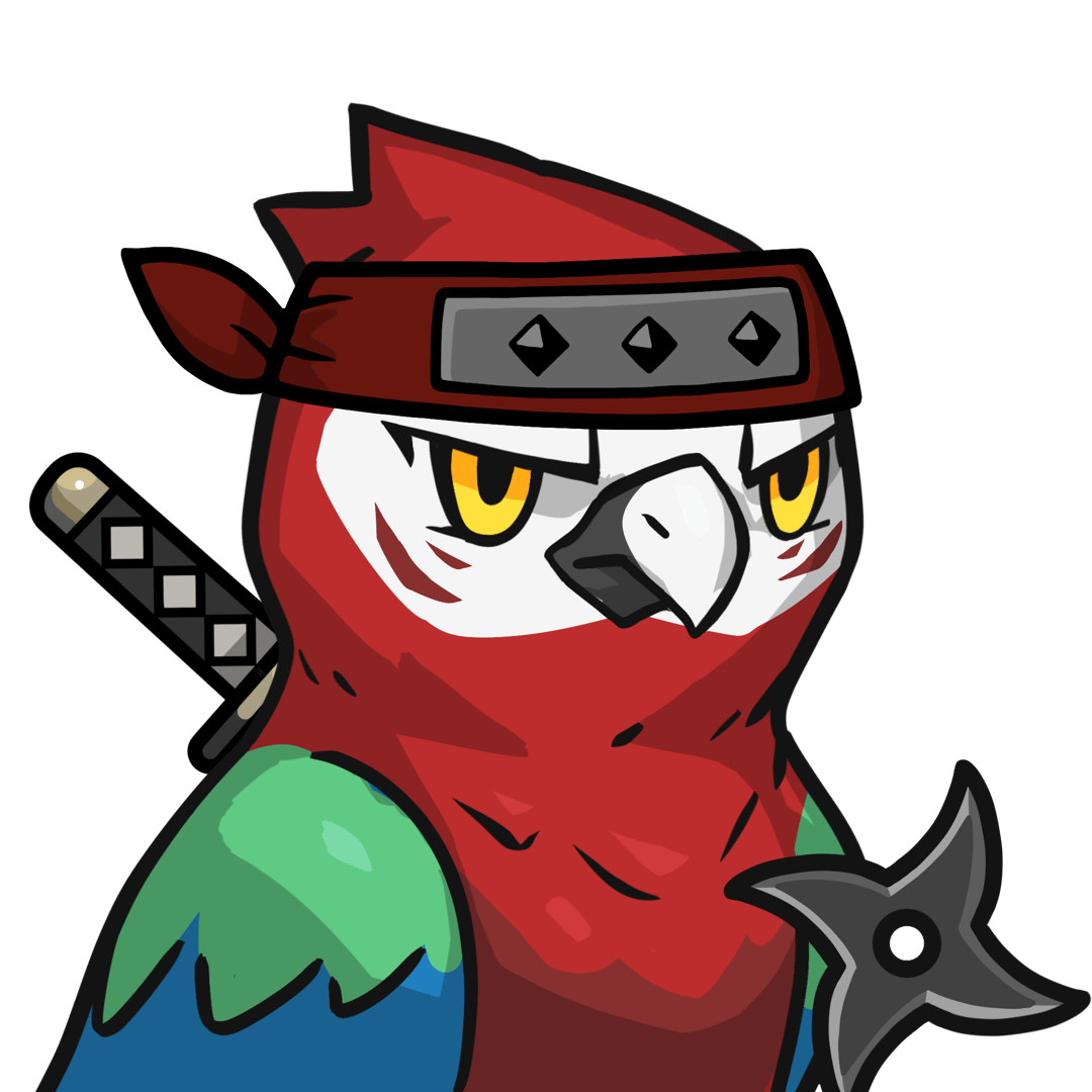 Narukami-Scarlet macaw #15401