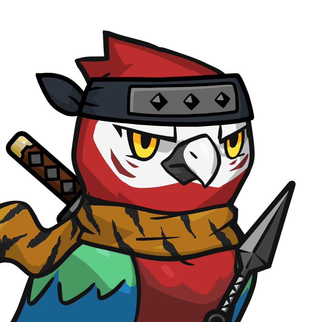 Narukami-Scarlet macaw #15508