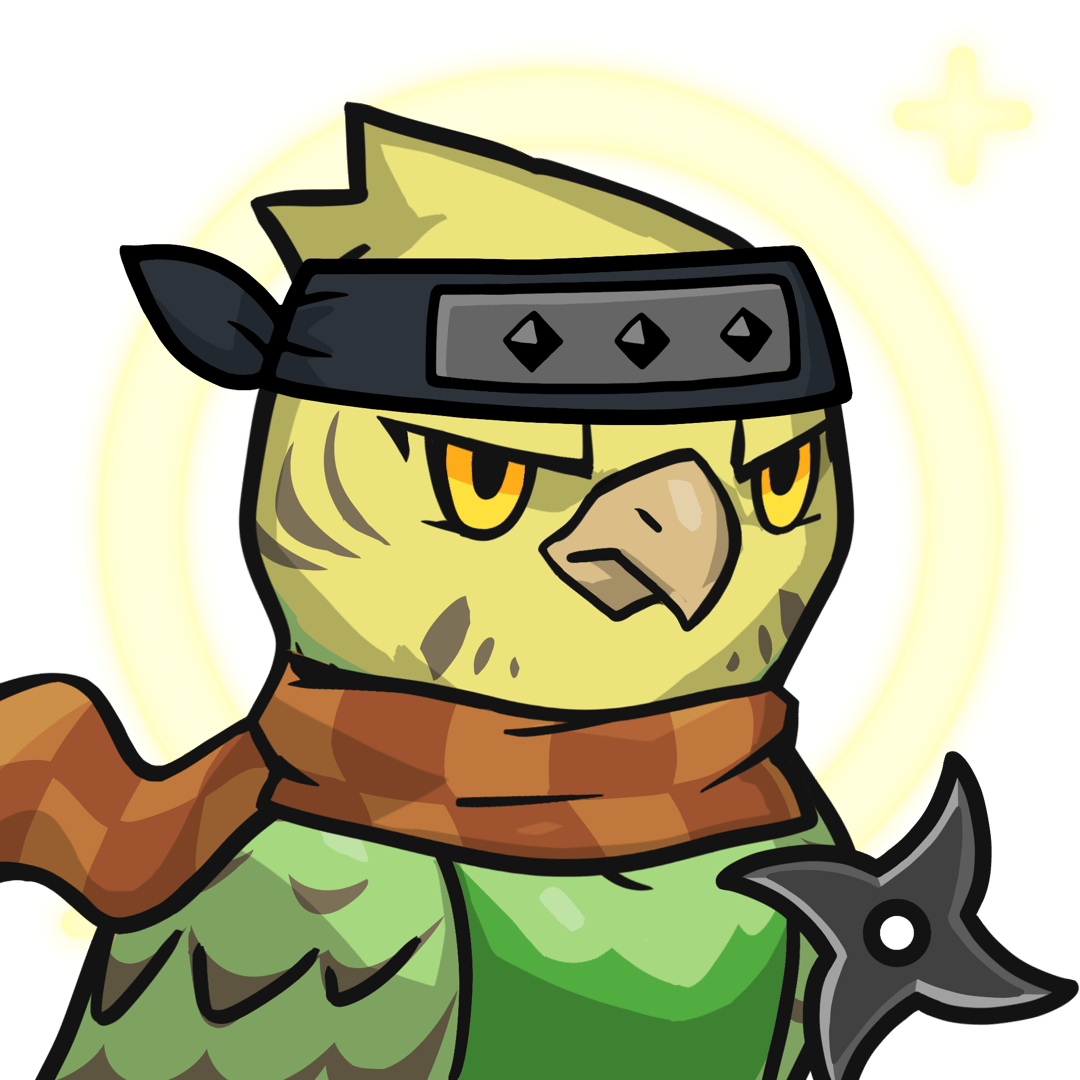 Narukami-Yellow budgie #15531