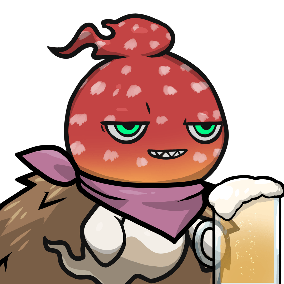 Mitama-Red Mushroom #15558