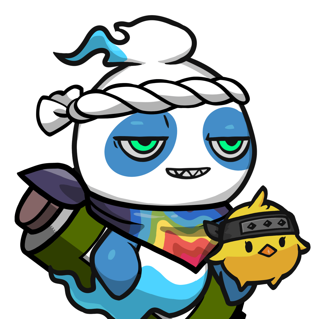 Mitama-Blue panda #15615