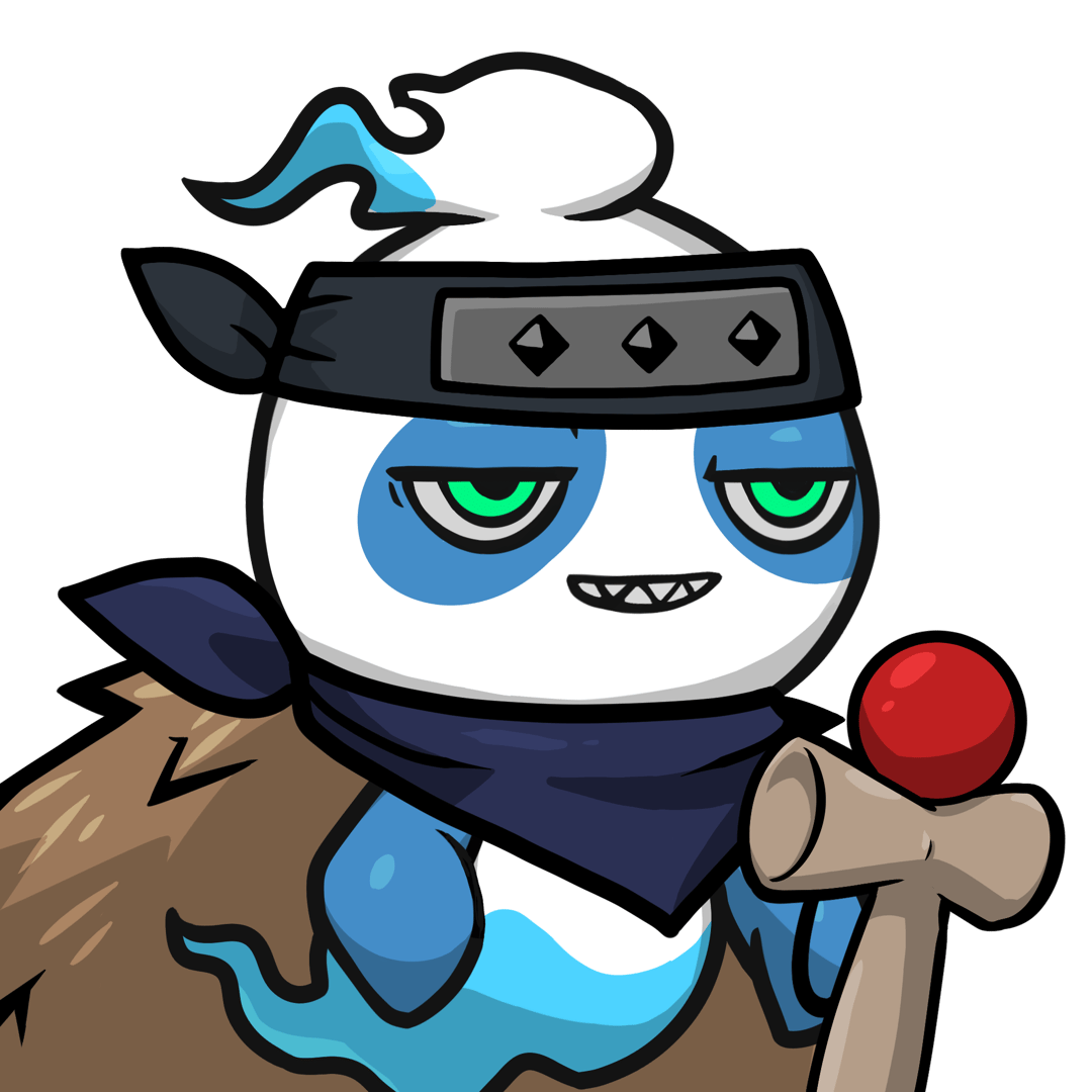 Mitama-Blue panda #15771