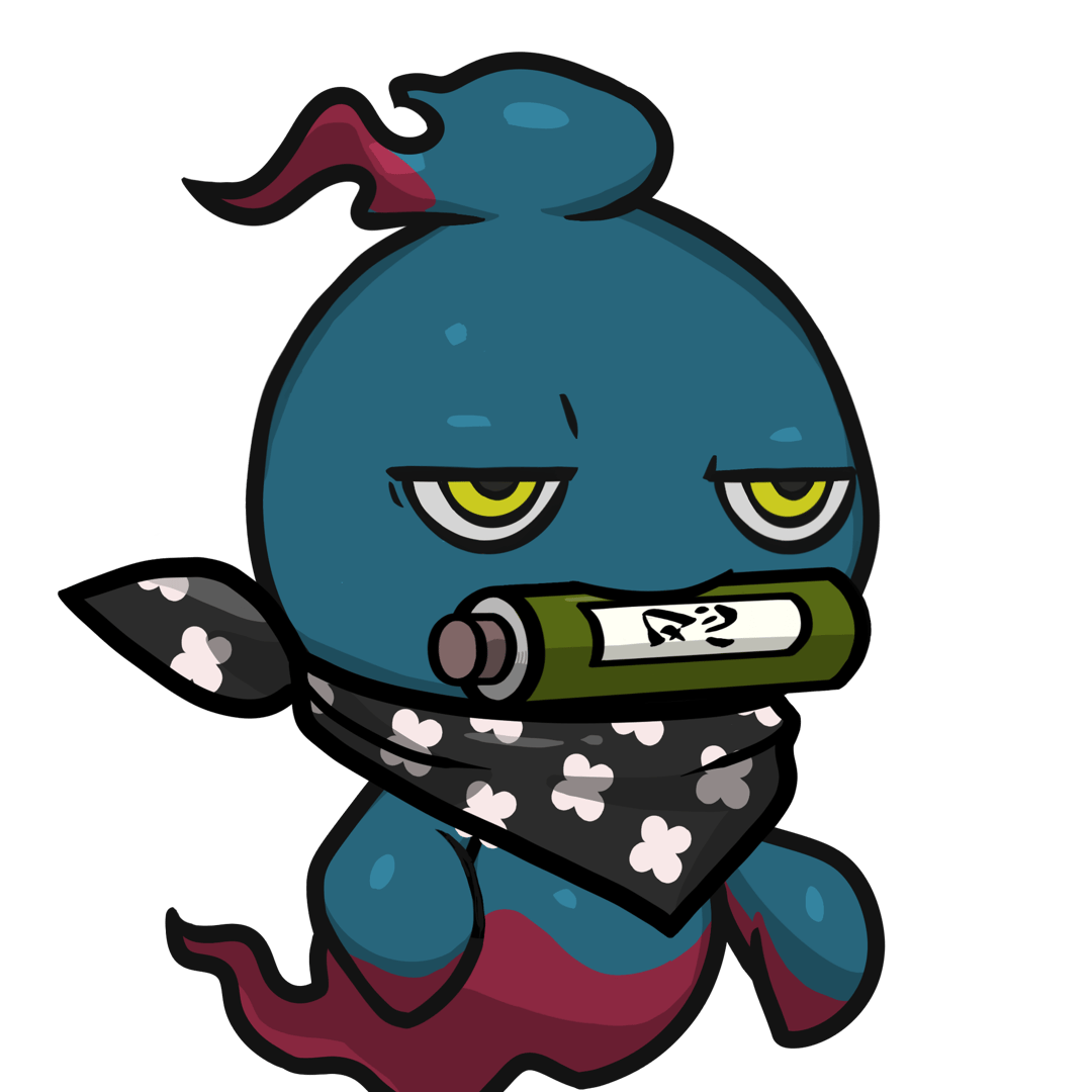 Mitama-Darkblue(scroll) #15781