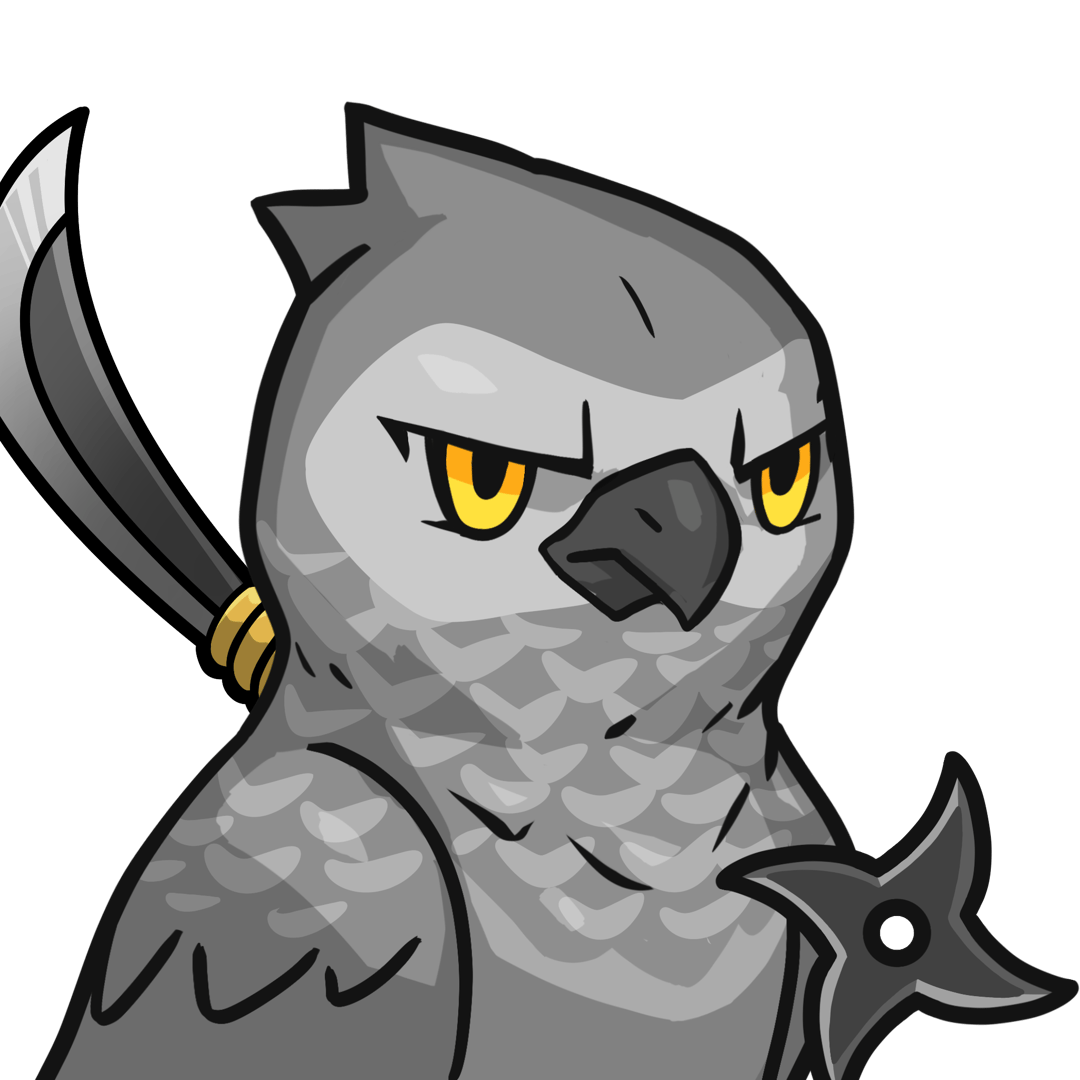 Narukami-Grey parrot #15814