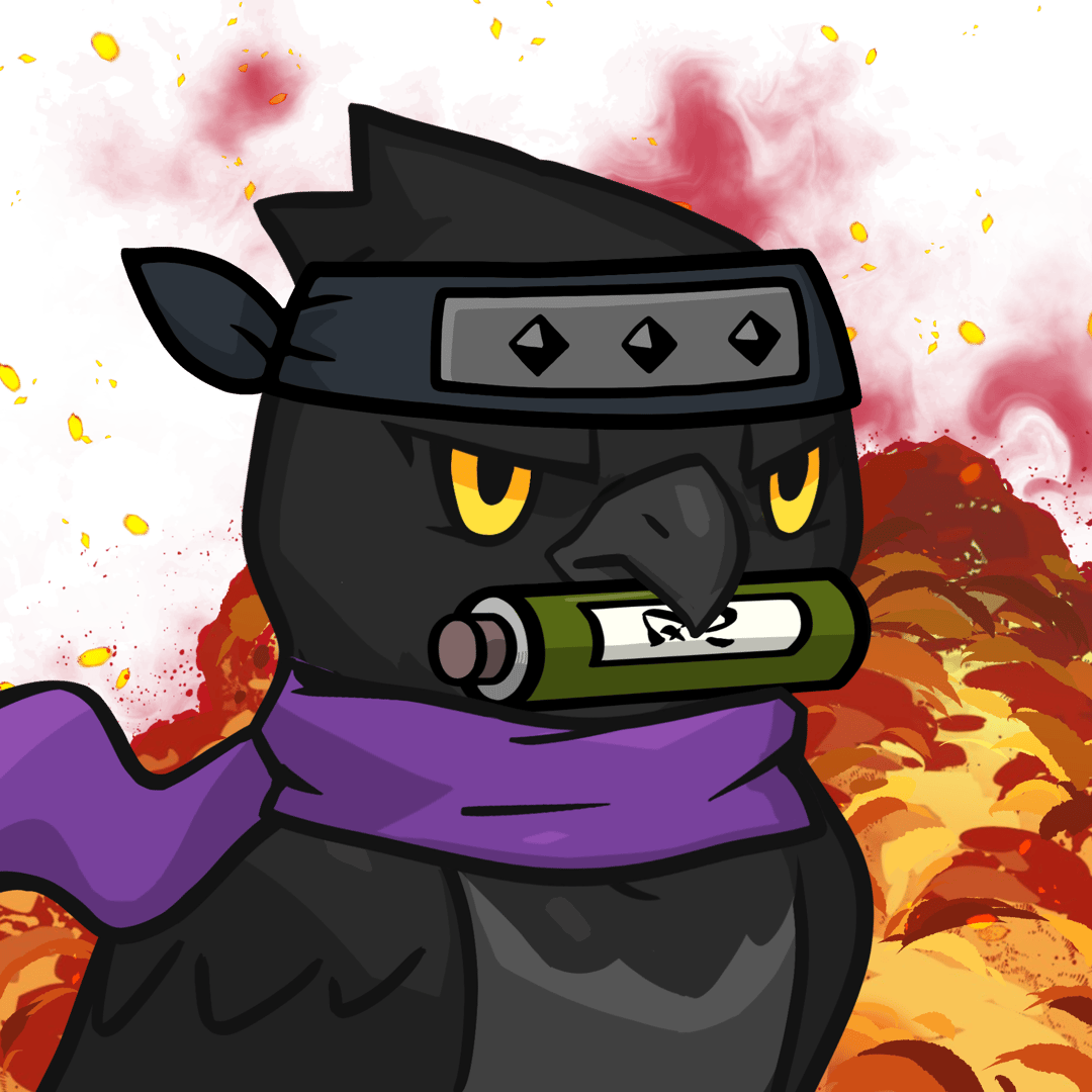 Narukami-Crow(scroll) #15960