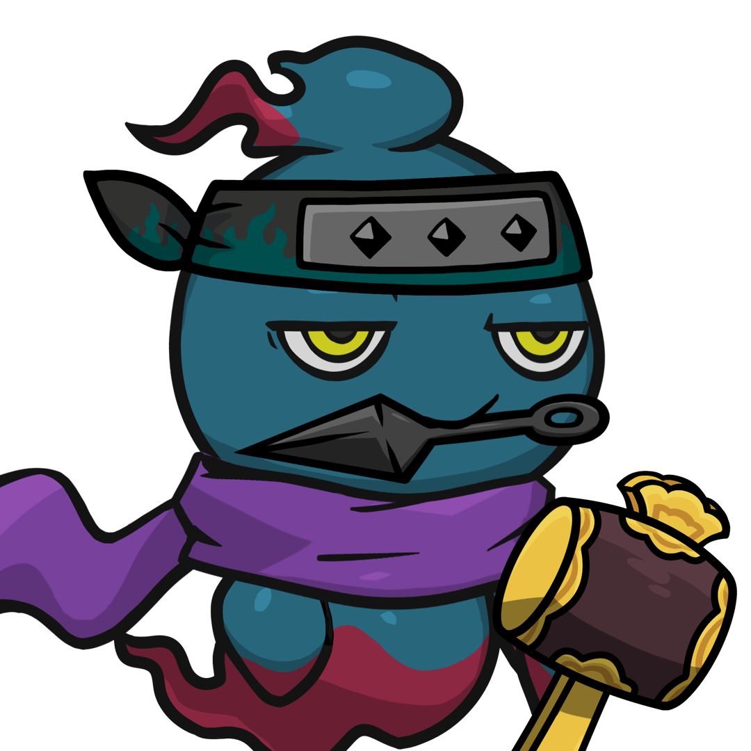 Mitama-Darkblue(kunai) #15974