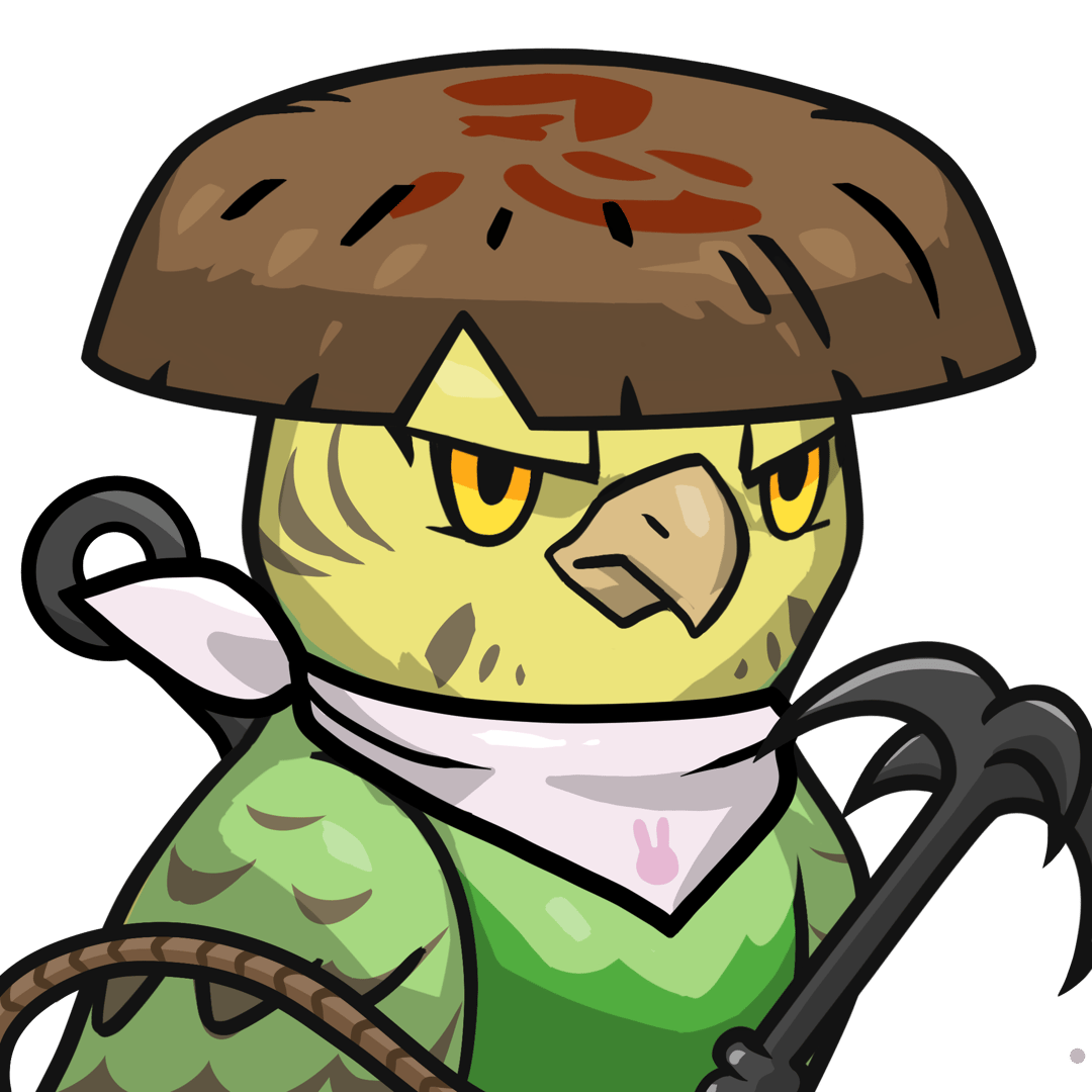 Narukami-Yellow budgie #16085