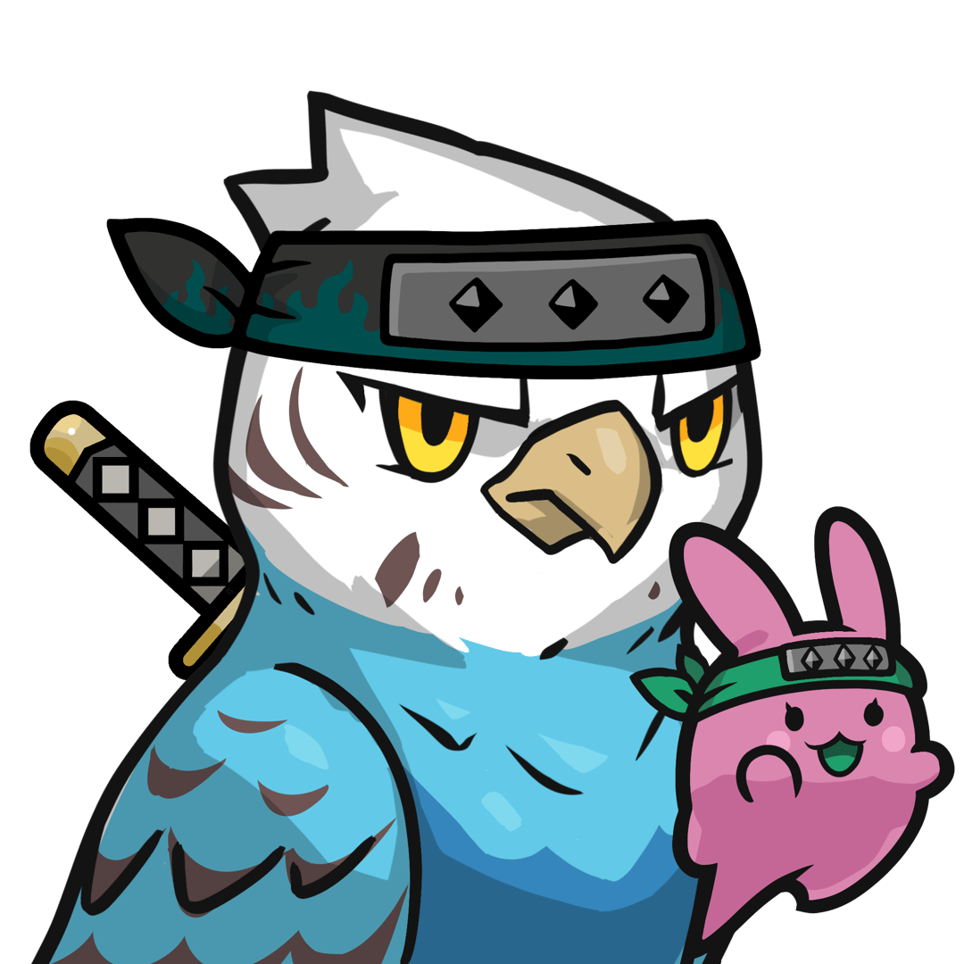 Narukami-Blue budgie #16129