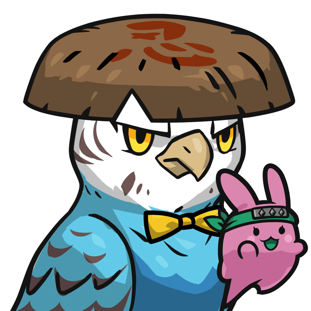 Narukami-Blue budgie #16386