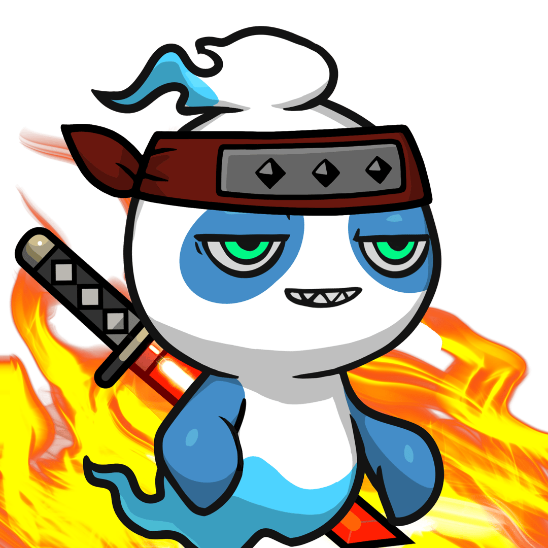 Mitama-Blue panda #16693