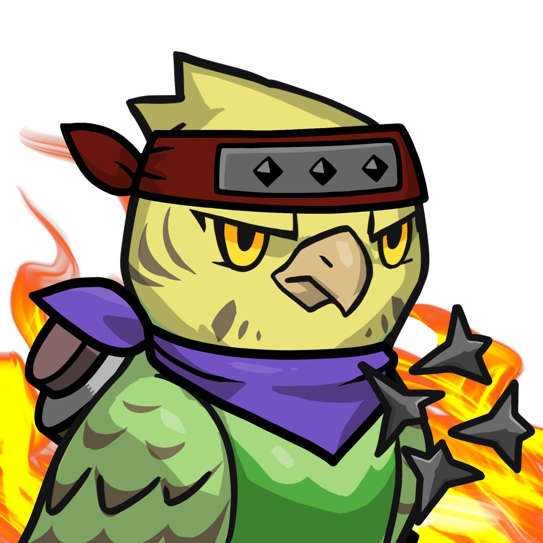 Narukami-Yellow budgie #16709