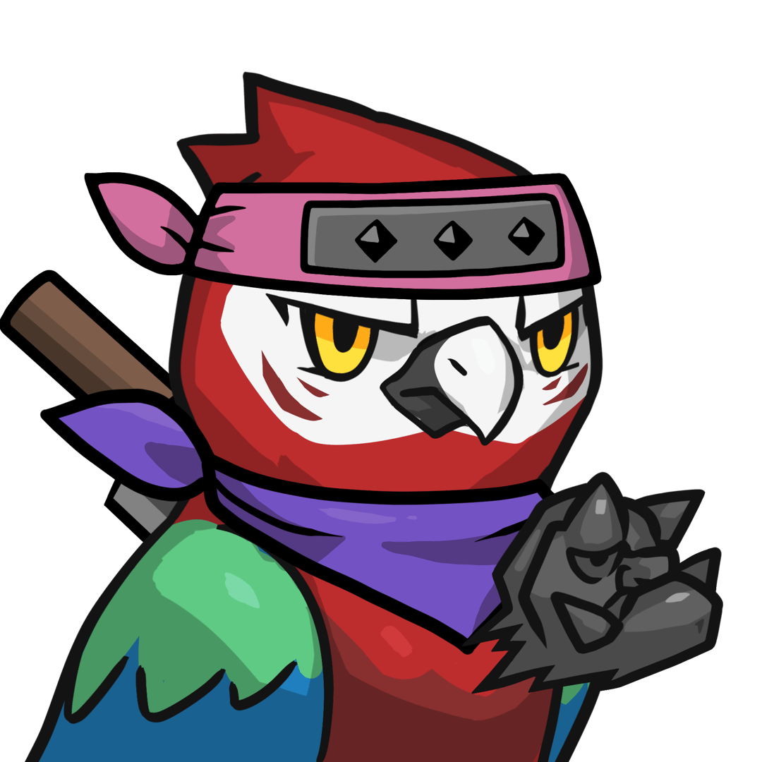 Narukami-Scarlet macaw #16712
