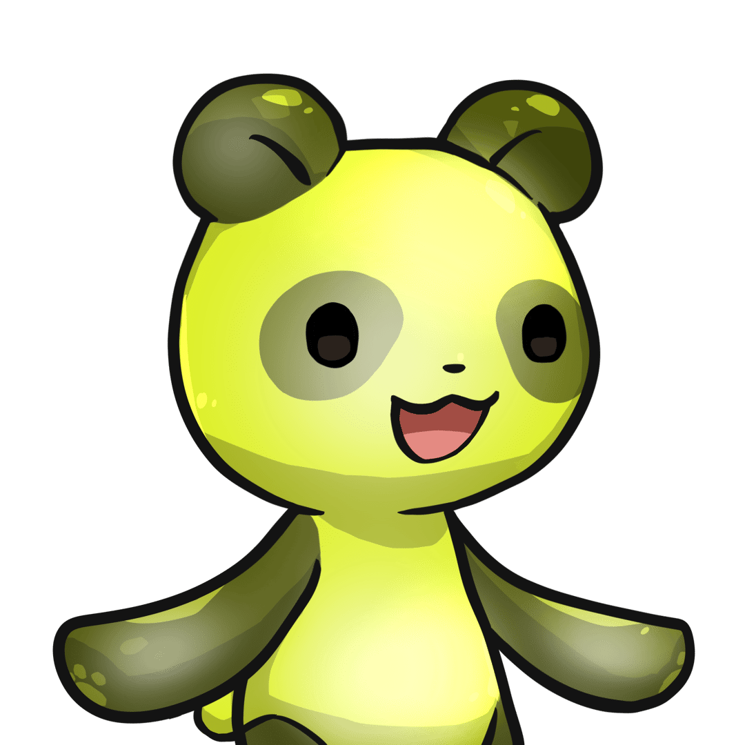 ［Locked］Leelee-Gummypanda-lemon #00170