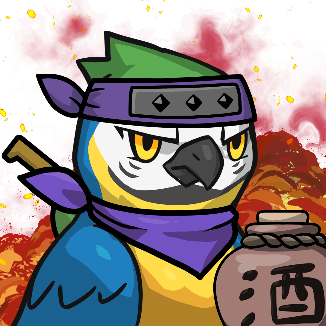 Narukami-Blue-and-white macaw #01702