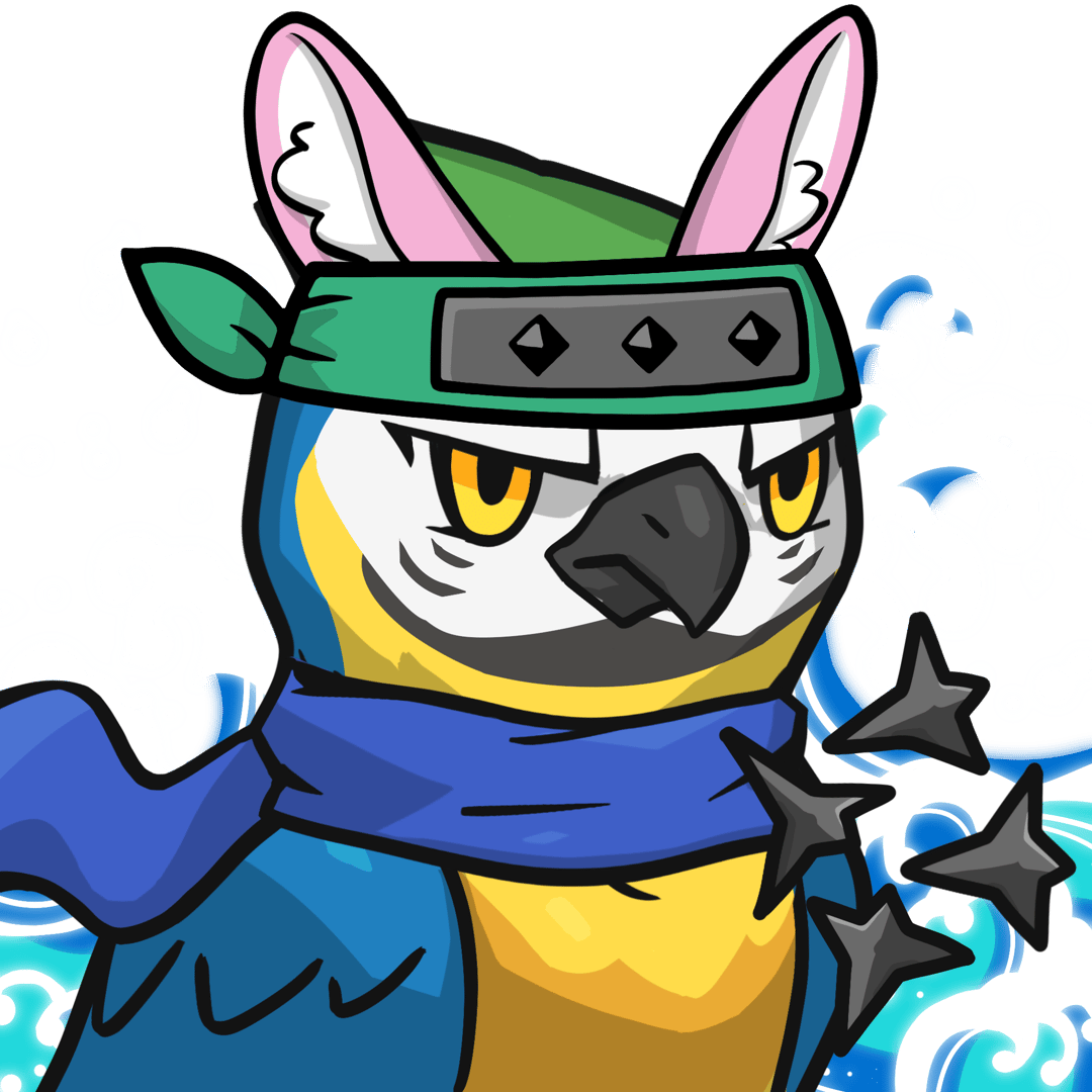Narukami-Blue-and-white macaw #17026