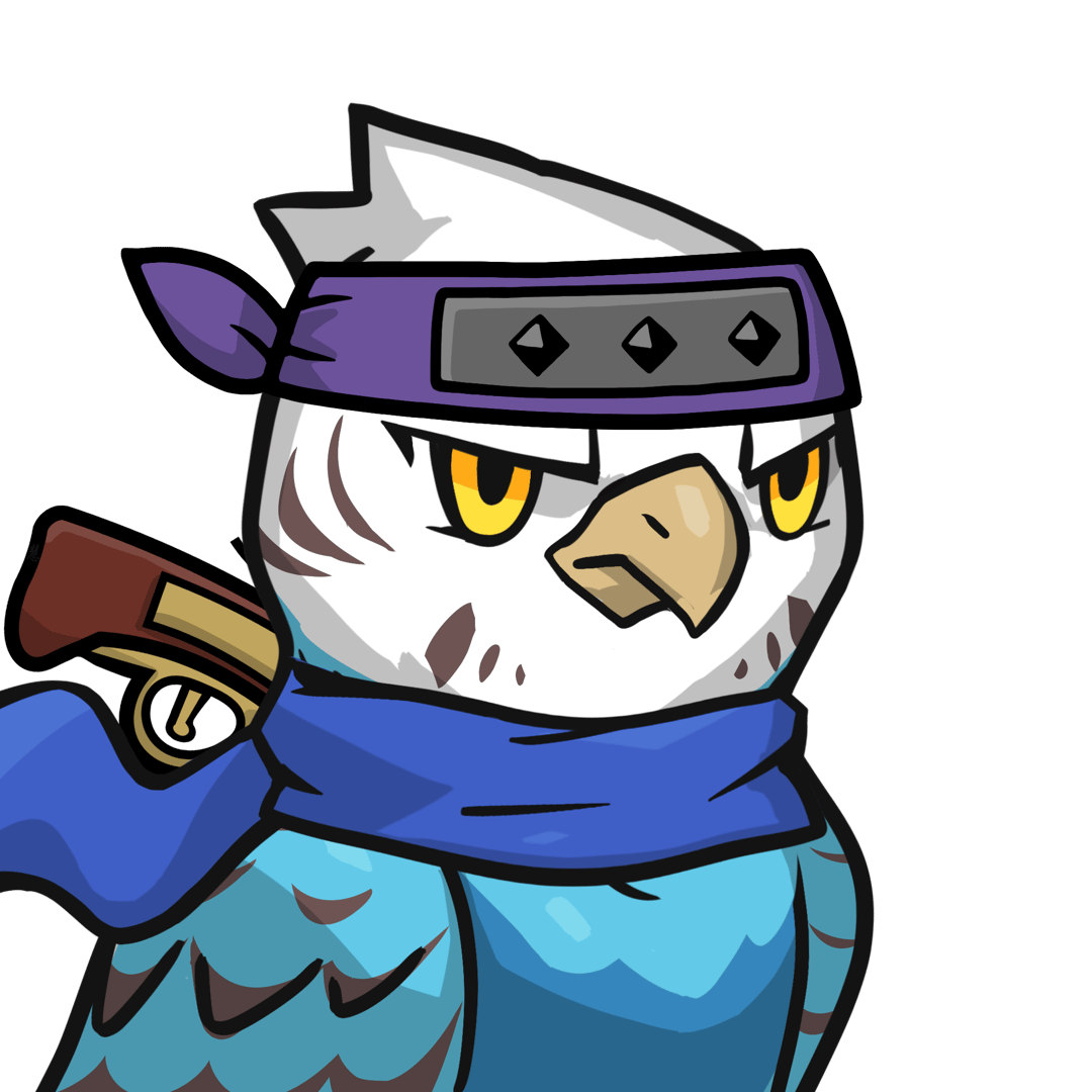 Narukami-Blue budgie #17097